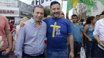 Fernando Gray y Gustavo Menéndez