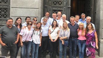 Juan Cabandié, Daniel Filmus, Agustín