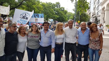 Fernando Espinoza, Verónica Magario, Jorge