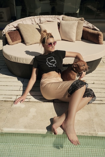 Remera de algodón (Karl Lagerfeld