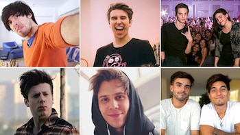 Los 6 youtubers que integran