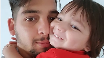 La foto que publicó Martín