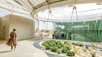 El interior de la instalación