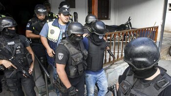 Abraham mientras era trasladado