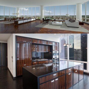 Los pisos y los acabados