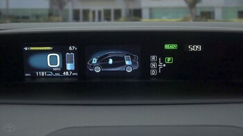 Los autos híbridos como el