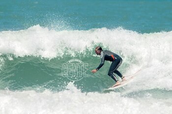 En plena acción en al
