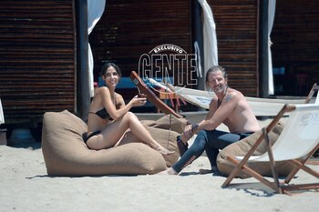 María y Facundo en Mar