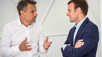 El presidente de Francia, Emmanuel