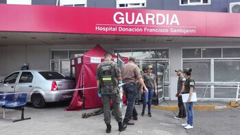 Un delincuente quedó muerto (@AlertaProvincia)