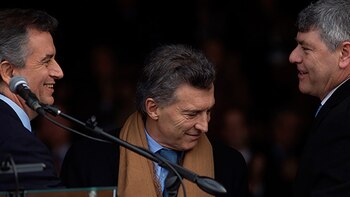 Luis Etchevehere, Mauricio Macri y