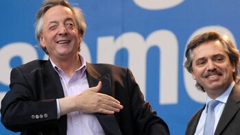 Néstor Kirchner y Alberto Fernández