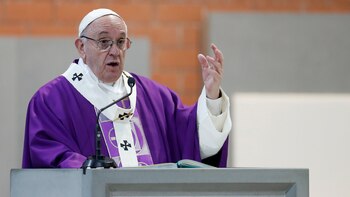 El papa Francisco se refirió