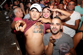 El público cordobés, mostrando su