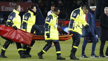 Así se retiró Neymar de