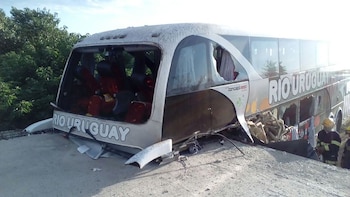 El micro se trasladó 80