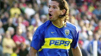 El ex delantero xeneize, fiel