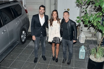 Nacho y Juana Viale junto