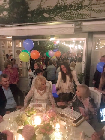 Juana Viale sorprendió a Chiqui