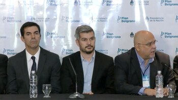 En Salta, Marcos Peña dio