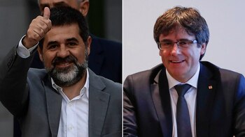 Jordi Sánchez, Carles Puigdemont