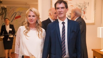 Darío Lopérfido y Esmeralda Mitre