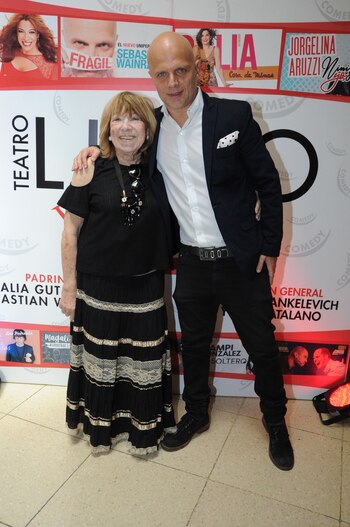 Fanny Mandelbaum y Sebastián Wainraich