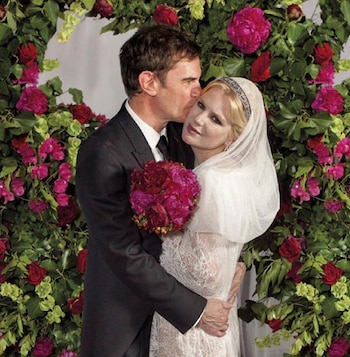 Dario Loperfido junto a Esmeralda