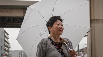 Eiko Kawasaki, desertora de Corea del Norte, quien vive en Tokio. Todas las fotos de Tanja Houwerzijl
