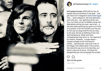 Jeffrey Dean Morgan escribió un