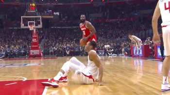 Así quedó James Harden en