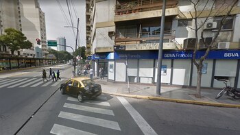 La sede del Banco Francés ubicada en el barrio de Palermo