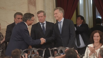 El presidente Mauricio Macri anunció