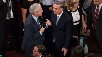 Miguel Ángel Pichetto junto a