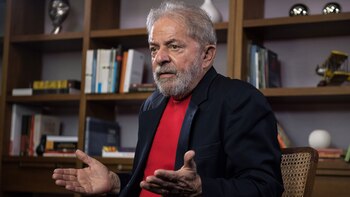 Lula, durante la entrevista con