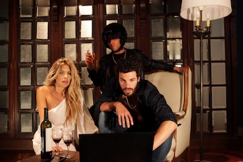 Carolina Fernandez, Juan Pablo Mirabelli y Francisco Andrade en Juego de Rol