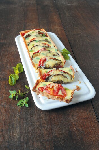 Tarta de berenjenas