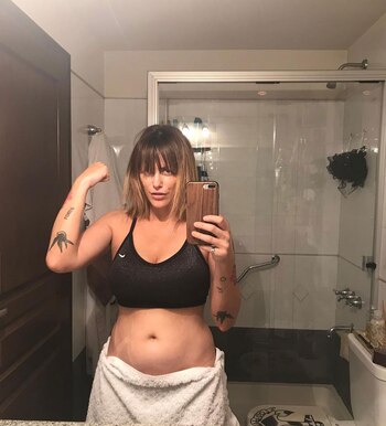 La foto de la panlista al natural (Foto: Instagram)