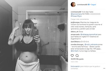 El posteo de Connie que disparó la polémica. (Foto: Instagram)