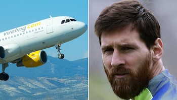 La empresa Vueling debió pedir disculpas a Messi