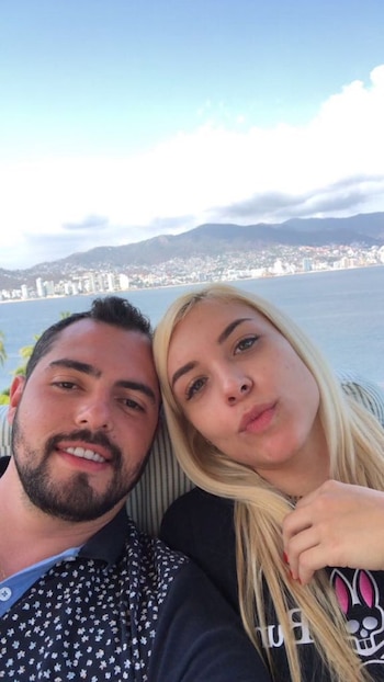 Iván Borbolla y Dayana Sánchez.