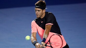 El tenista argentino Juan Martín