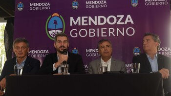 Marcos Pena con Alfredo Cornejo