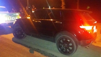 La camioneta de Mattías Messi