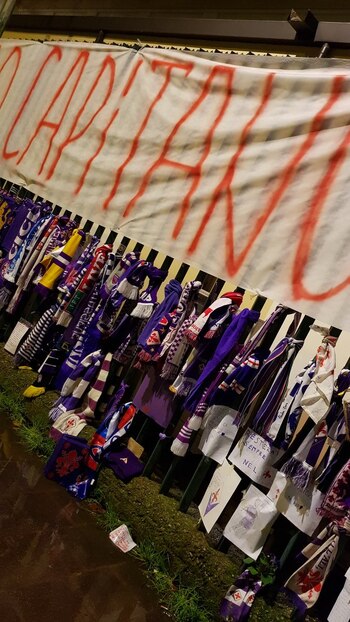 El homenaje de los aficionados