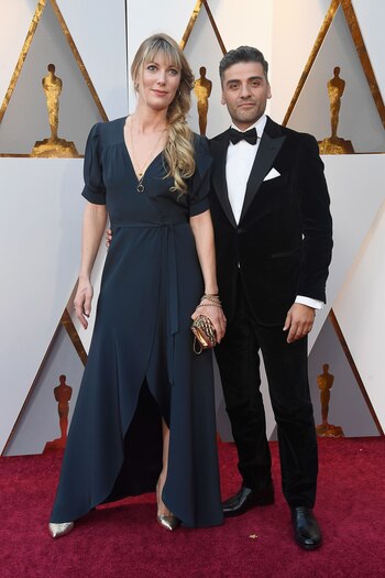 Elvira Linda y Oscar Isaac