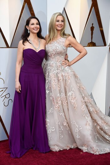 Las actrices Ashley Judd y