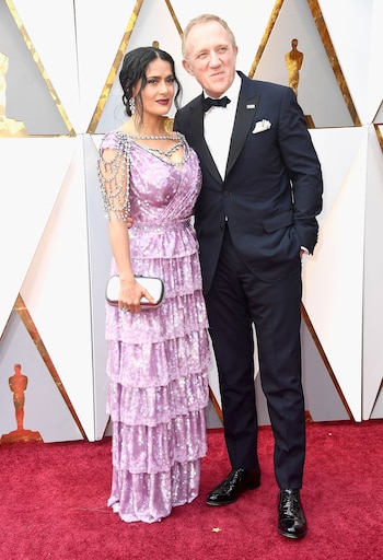 Salma Hayek y François-Henri Pinault