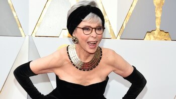 La actriz puertorriqueña Rita Moreno