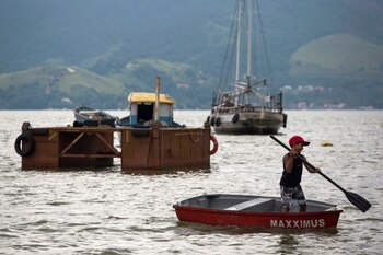 La playa de Mangaratiba, el